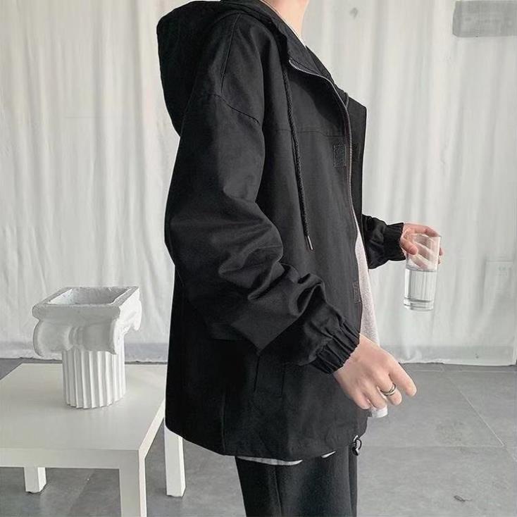 Áo Khoác Dù Kaki chống nắng Nam Nữ From rộng Unisex thoáng mát thời trang cho mùa Nóng .