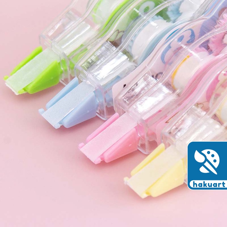 Bút Xóa Kéo Băng Xóa Hoạt Hình MUJI JINUO XIUBOSS - Văn Phòng Phẩm Haku