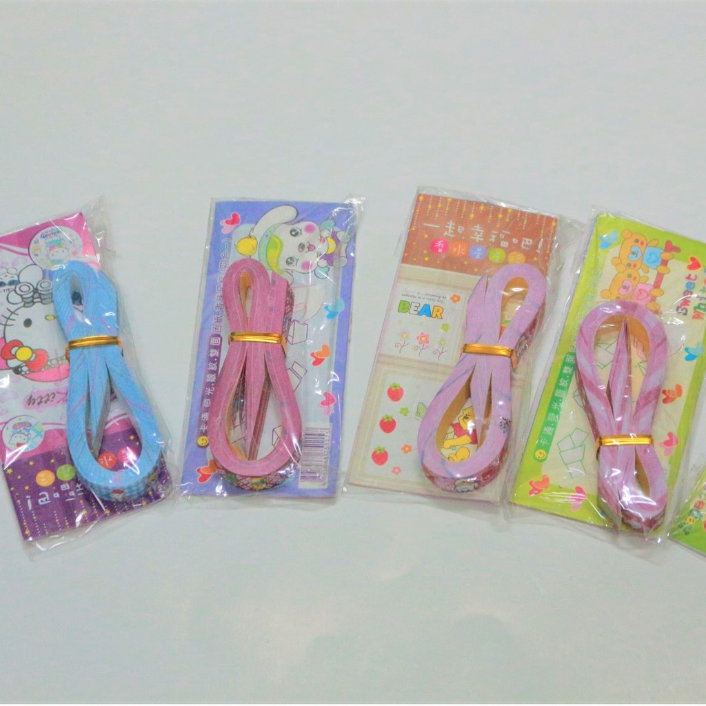 Combo 5 bộ hình xếp sao giấy