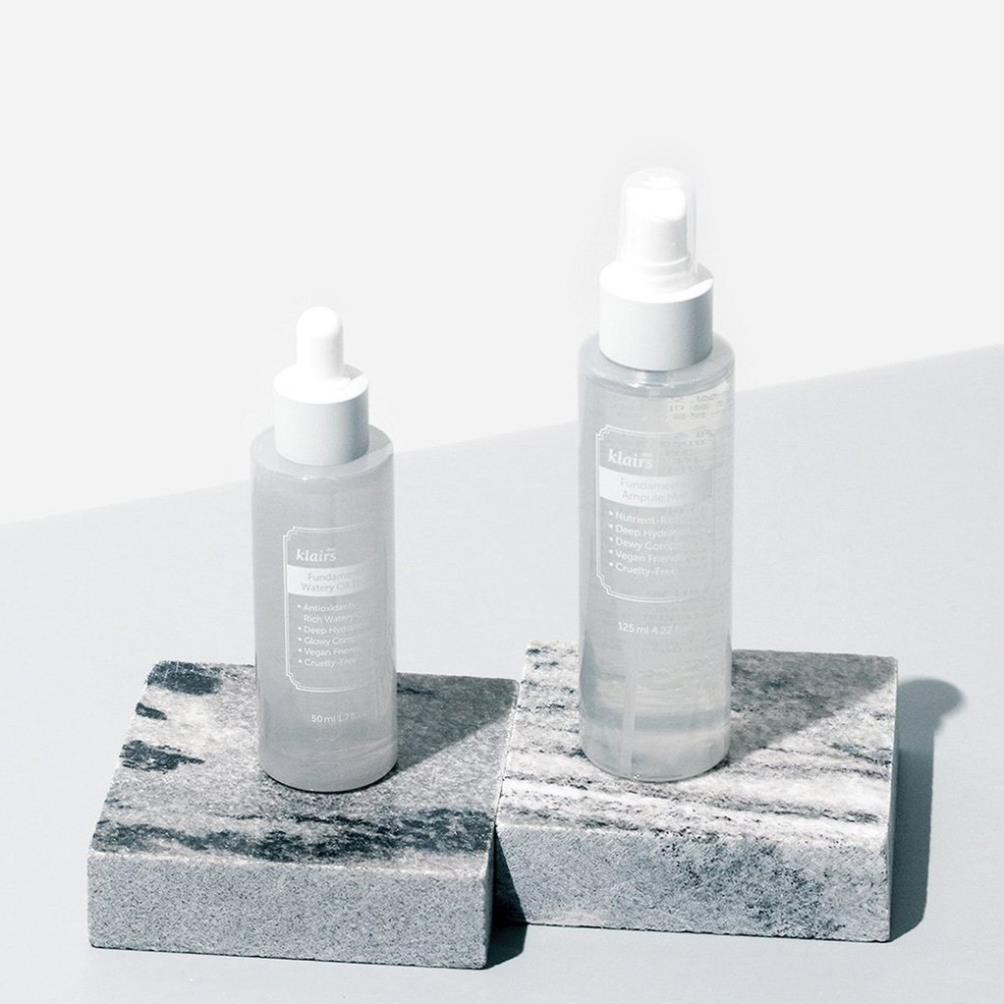 Tinh Chất Dưỡng Da Chống Lão Hoá, Dưỡng Ẩm Sâu Klairs Fundamental Watery Oil Drop 50ml - Miss Xinh