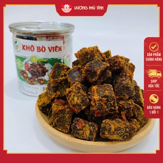 Khô Bò Viên Hũ 250gr đồ ăn vặt Hà Nội | Vương Phủ Tỉnh