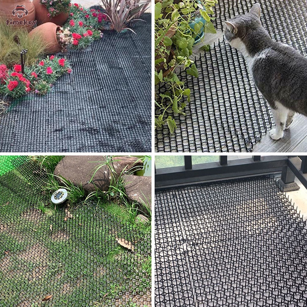 Thảm gai nhựa chống chó cưng/ mèo cưng phá hoại cây trồng