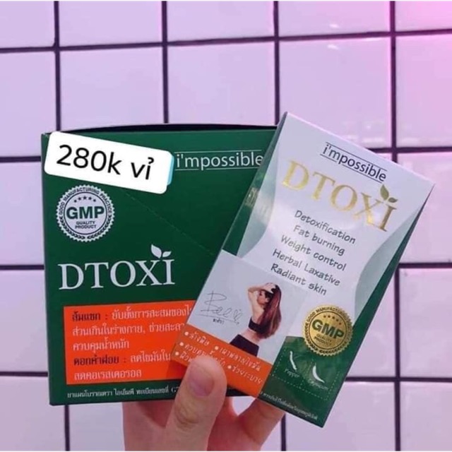 Viên uống g/c đ toxi thái lan