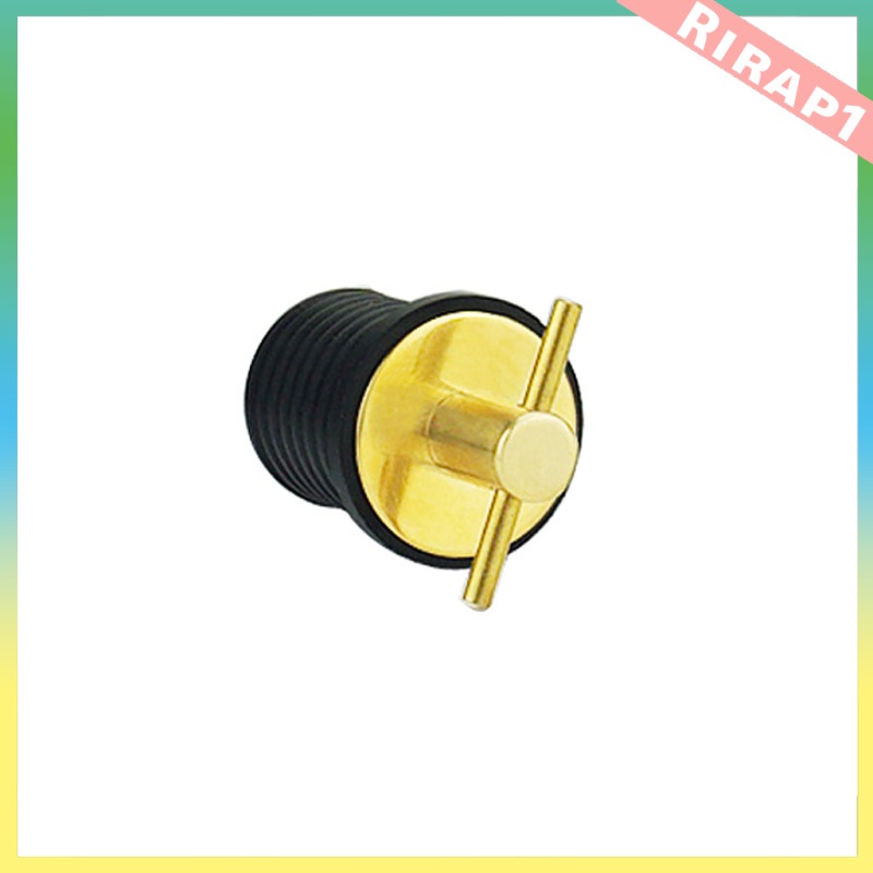 Nút cao su chặn lỗ thoát nước Livewell tay cầm chữ T bằng đồng thau phụ kiện hàng hải cho thân tàu