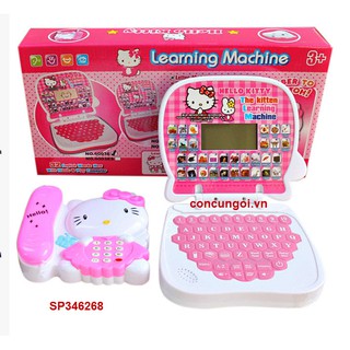 Đồ chơi mèo Kitty điiện thoại và đàn laptop , 6603E