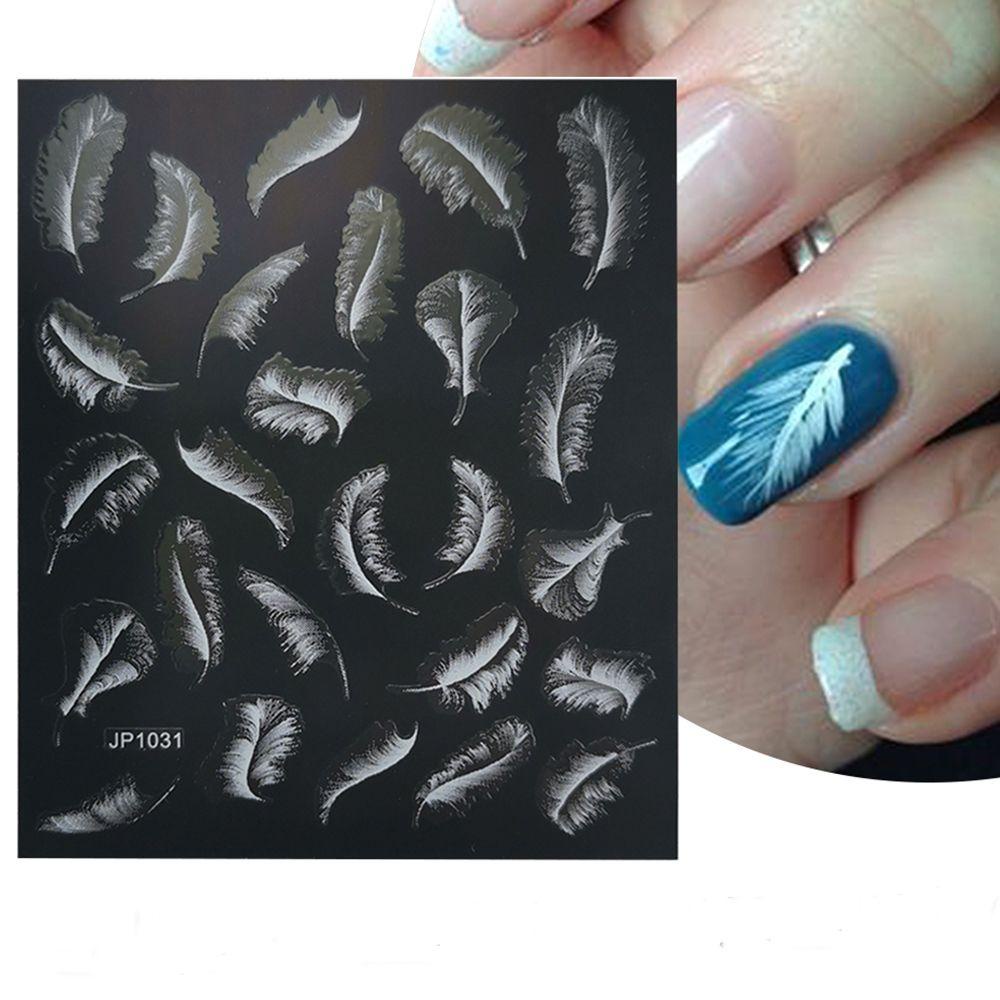 OCEANMAP Miếng Dán Trang Trí Móng Tay Hình Hoa Hồng 5D DIY