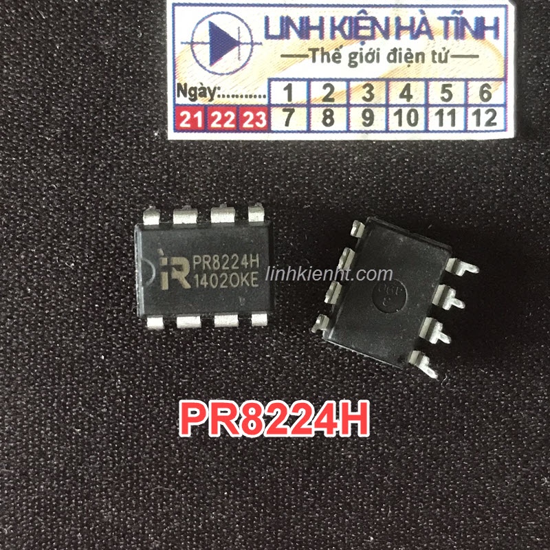 Túi 3 con IC nguồn PR8224H PR8224 Dip-8 mới