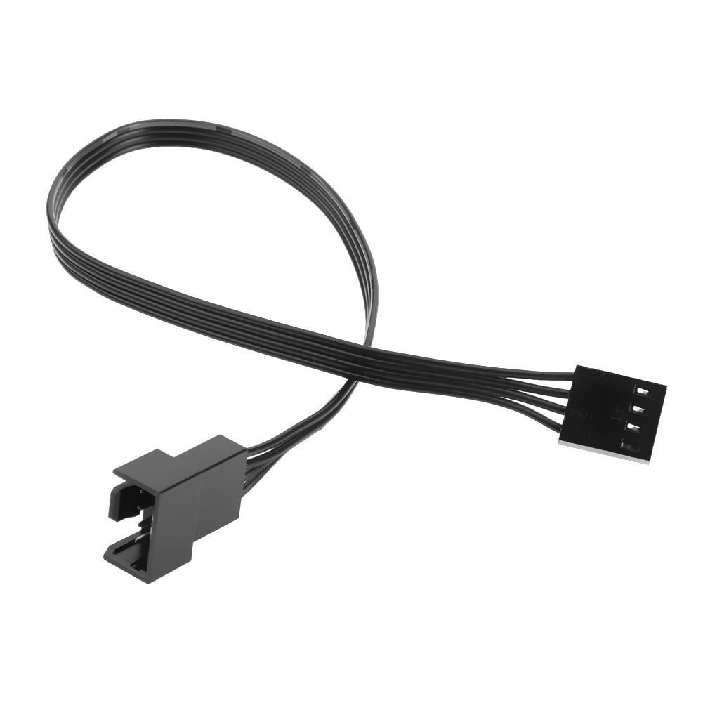 Dây cáp nối dài chia chuyển đổi cổng bo mạch chủ 4 chấu lỗ cắm sang PWM quạt tản nhiệt 4 chấu đầu cắm 25cm