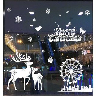 Decal Trang Trí Giáng Sinh -Tấm dán Noel