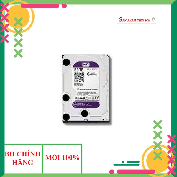 Ổ cứng Western Digital Purple 2TB 64MB