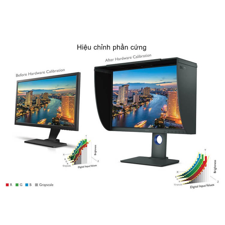 Màn Hình Đồ Họa BenQ SW240 24 inch WUXGA (1920 x 1200) Adobe RGB 5ms 60Hz IPS (BAO BÌ KHÔNG ĐẸP)