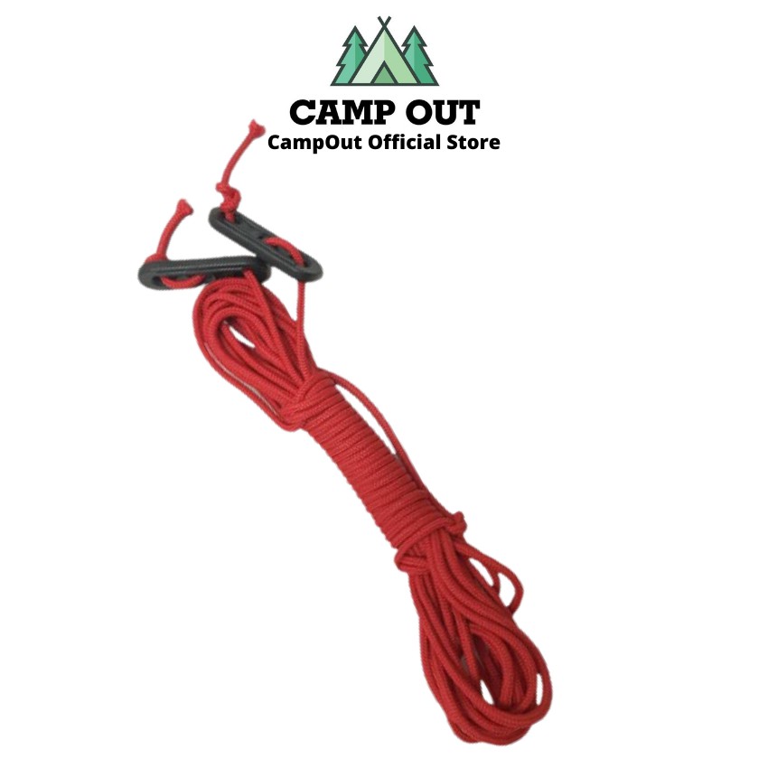 Đồ cắm trại campOut 2 dây buộc lều cắm trại chặt chịu lực khoá tăng giảm