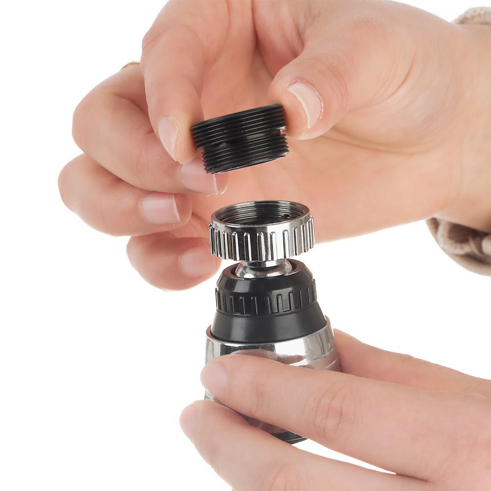 Đầu Nối Vòi Nước Bồn Rửa Chén 2 Chế Độ Bằng Nhựa ABS