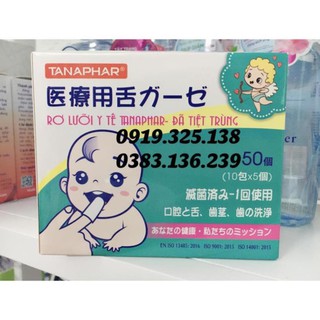 Gạc rơ lưỡi y tế trẻ em TANAPHAR