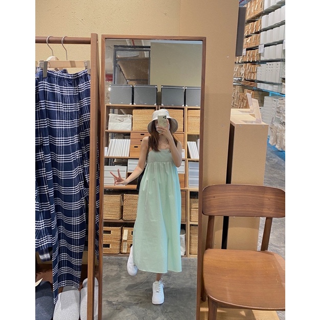 Đầm dài phiên bản Hàn Quốc trendy năng động