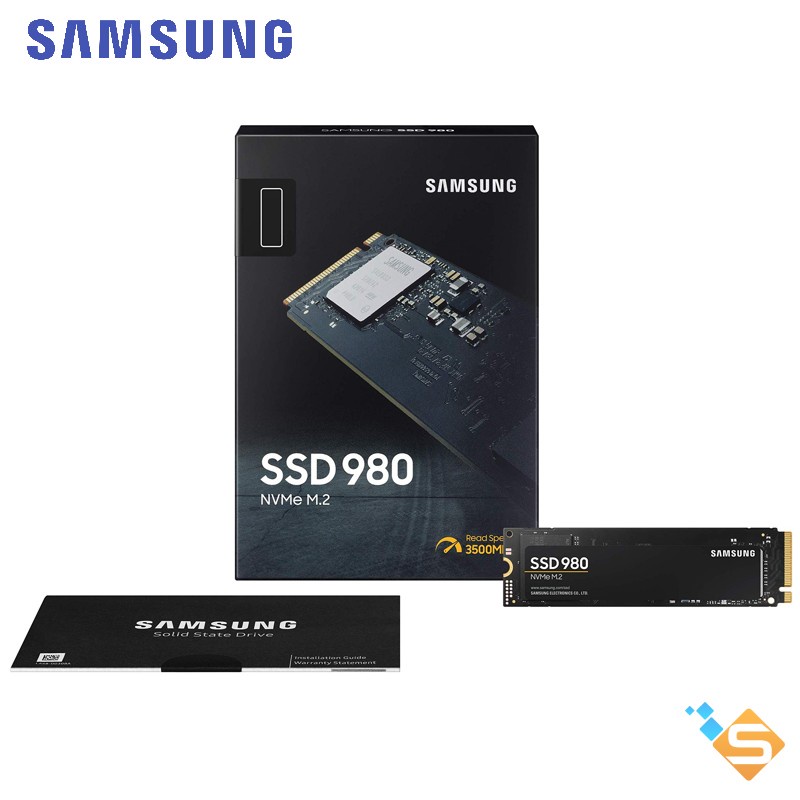 Ổ Cứng SSD Samsung 980 PCIe Gen3x4 NVMe V-NAND M.2 2280 1TB 500GB 250GB - Bảo Hành Chính Hãng 5 Năm