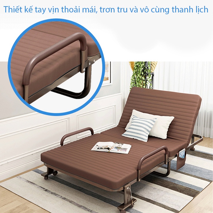 Giường Gấp Thông Mịnh Cao Cấp - Giường Xếp Thông Minh Phong Cách Hàn Quốc