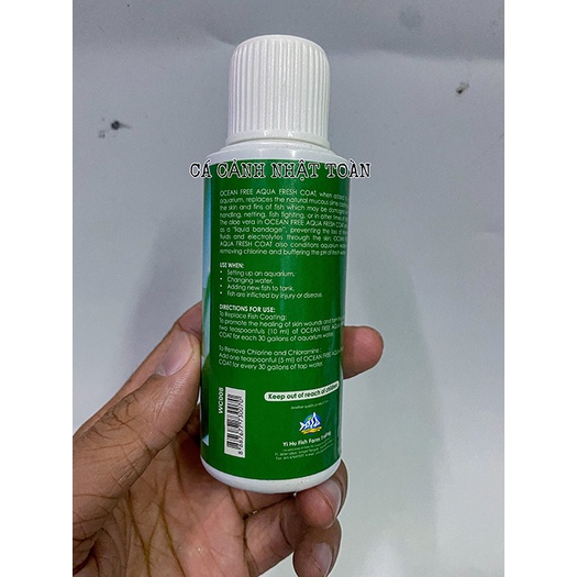 AQUA FRESH COAT GIẢM STRESS ISTA  CHO CÁ CẢNH 100ML