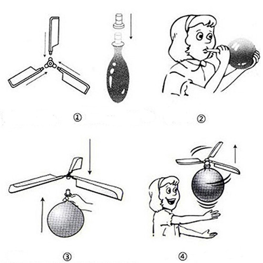 Bong Bóng Bay Cánh Quạt Nhiều Màu Chất Lượng Cao Cho Bé