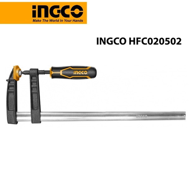 Kẹp gỗ chữ F INGCO cao cấp nhiều size ( Vam Kẹp Gỗ Chữ F )