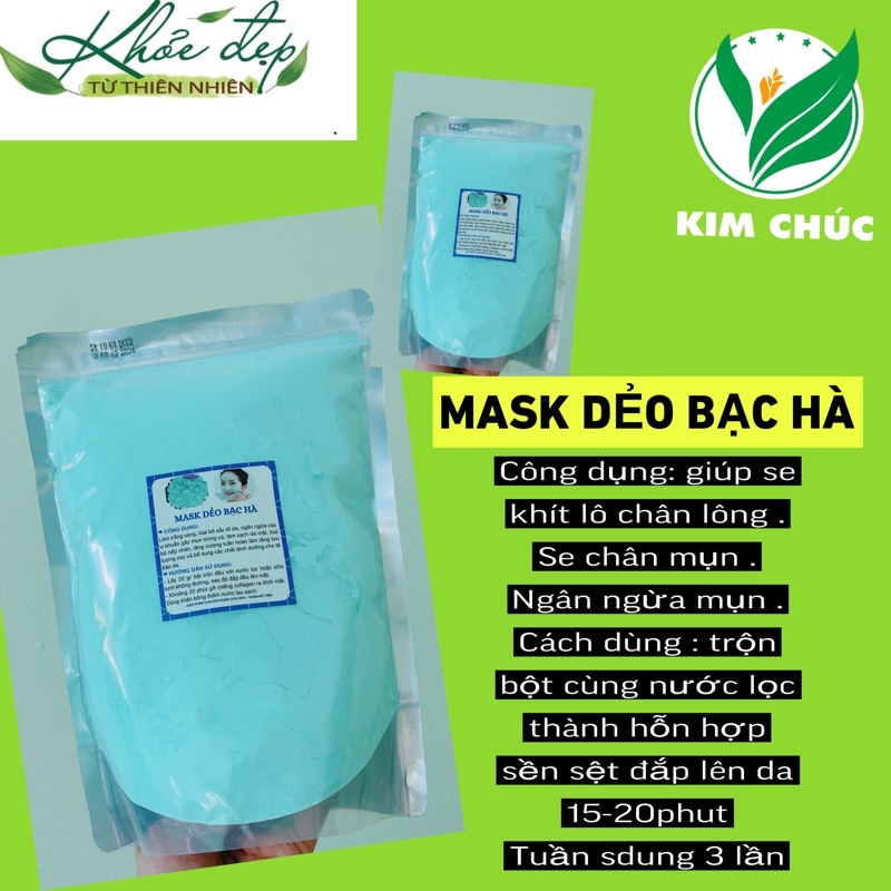 500gr dẻo bạc hà handmade