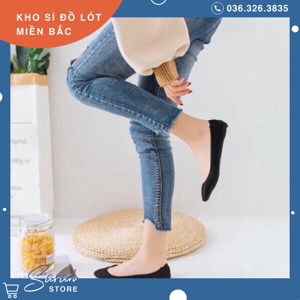 Set 10 Đôi Tất Hài Nữ Da Chân Siêu Dai