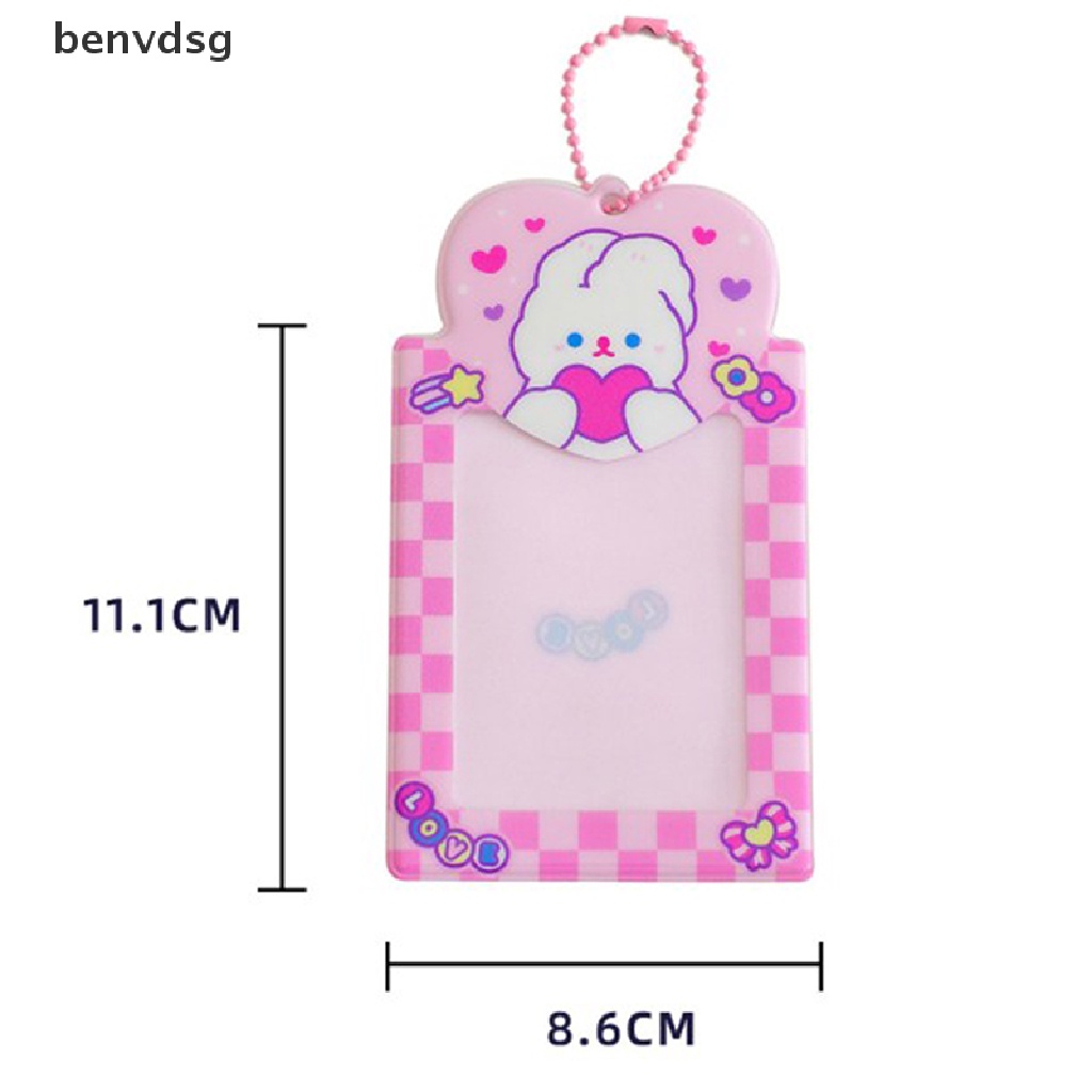 Benvdsg &gt; Ví Đựng Ảnh Thẻ Hình Thỏ Kawaii Kpop Bảo Vệ Ảnh Thần Tượng