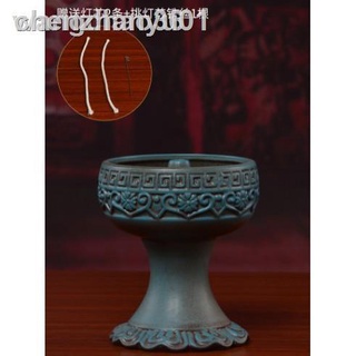 ∋►❅Đèn Dầu Phong Cách Phật Giáo Cổ Điển Thời Gian Làm Bằng Bấc Để Trang Trí Đèn Dầu