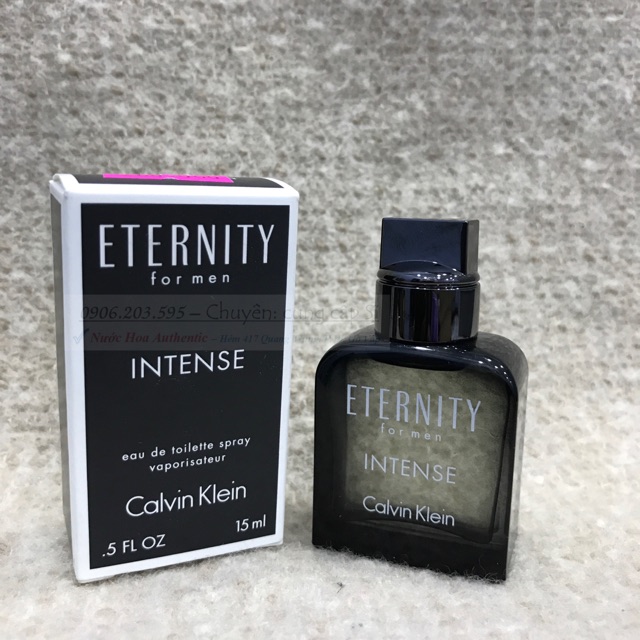 💥[MINI NAM] CK ETERNITY INTENSE FOR MEN 15ml