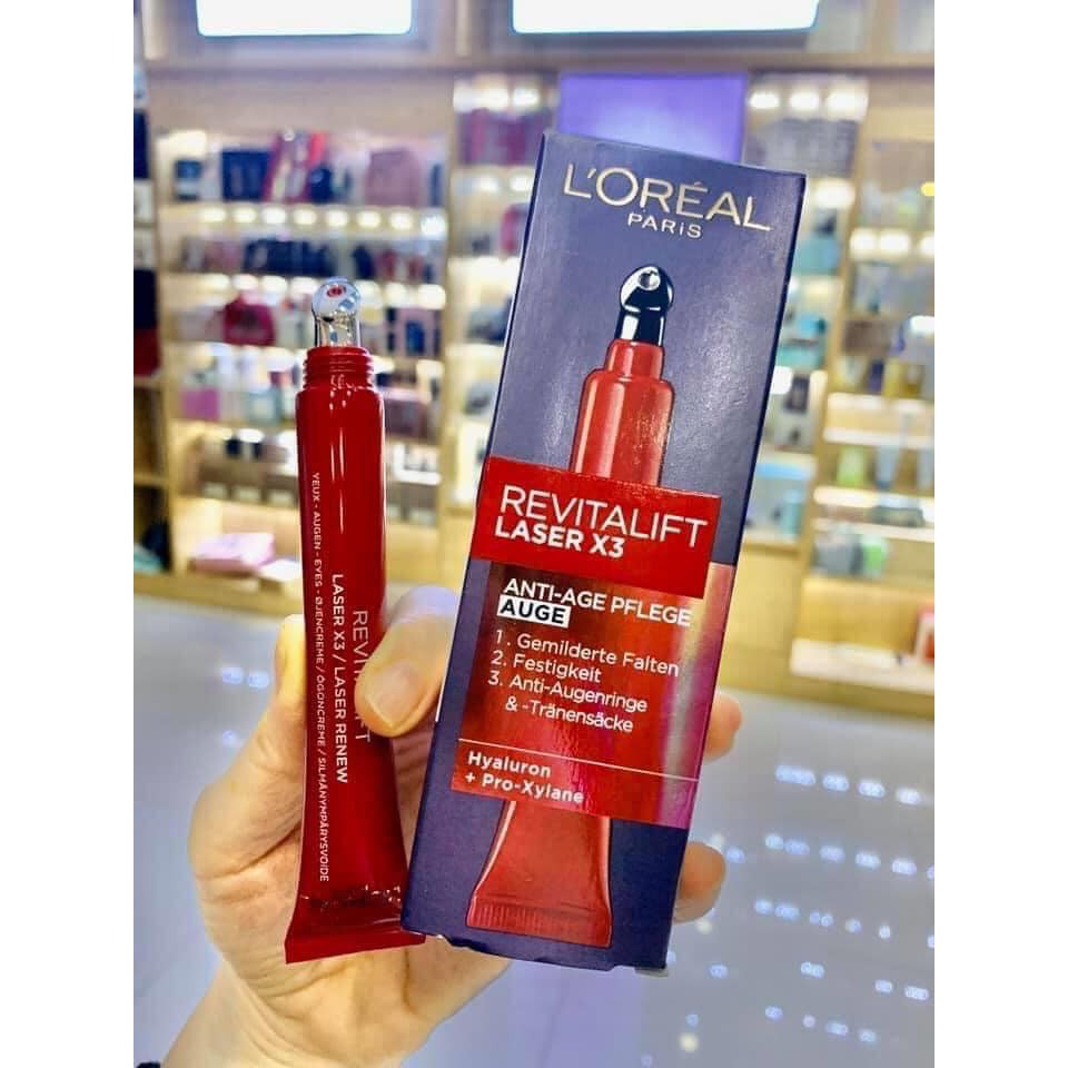 Kem mắt L'Oreal Revitalift Laser X3 15ml