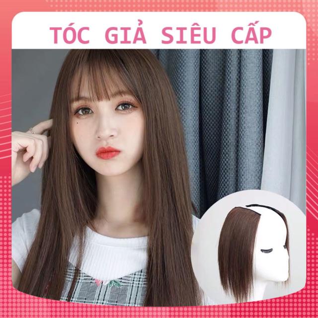 Kẹp tóc giả phím phồng làm dày tóc tự nhiên dễ sử dụng