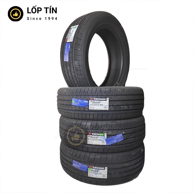 (Khuyến mại mua 3 tặng 1) (Lắp Đặt Miễn Phí) Lốp xe ô tô Mazda CX5 Yokohama Nhật 225/55R19 chính hãng độ ồn thấp