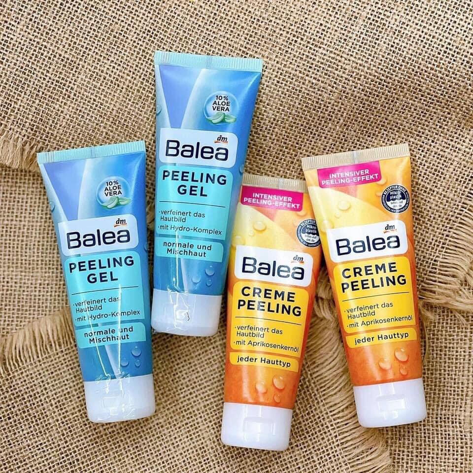 Tẩy tế bào chết Balea Nội địa Đức làm sạch sâu không khô da 27ml