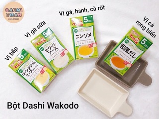 Bột ăn dặm WAKODO cho bé 5 tháng (HSD 2021)