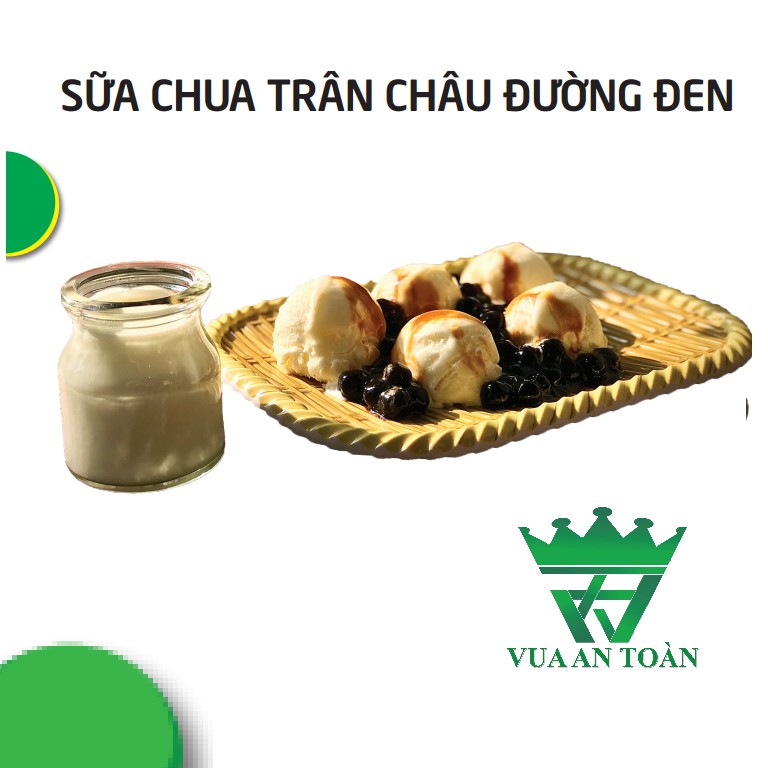 BỘ CÔNG THỨC CỘNG HƯỞNG HOÀN HẢO KEM, SỮA CHUA, TRÂN CHÂU ĐƯỜNG ĐEN