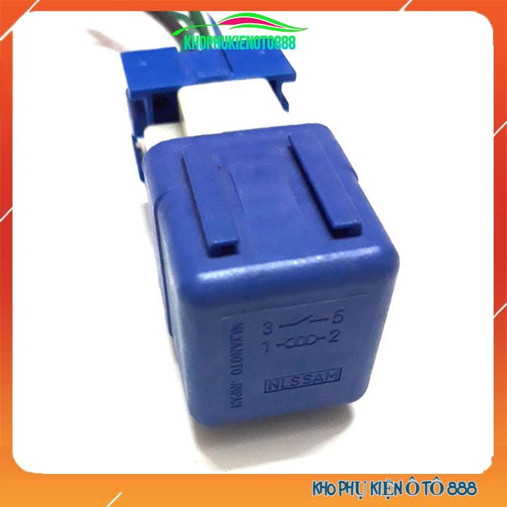 Rơ le dùng cho ô tô xe máy Relay 12V Còi Ô Tô 4 Chân