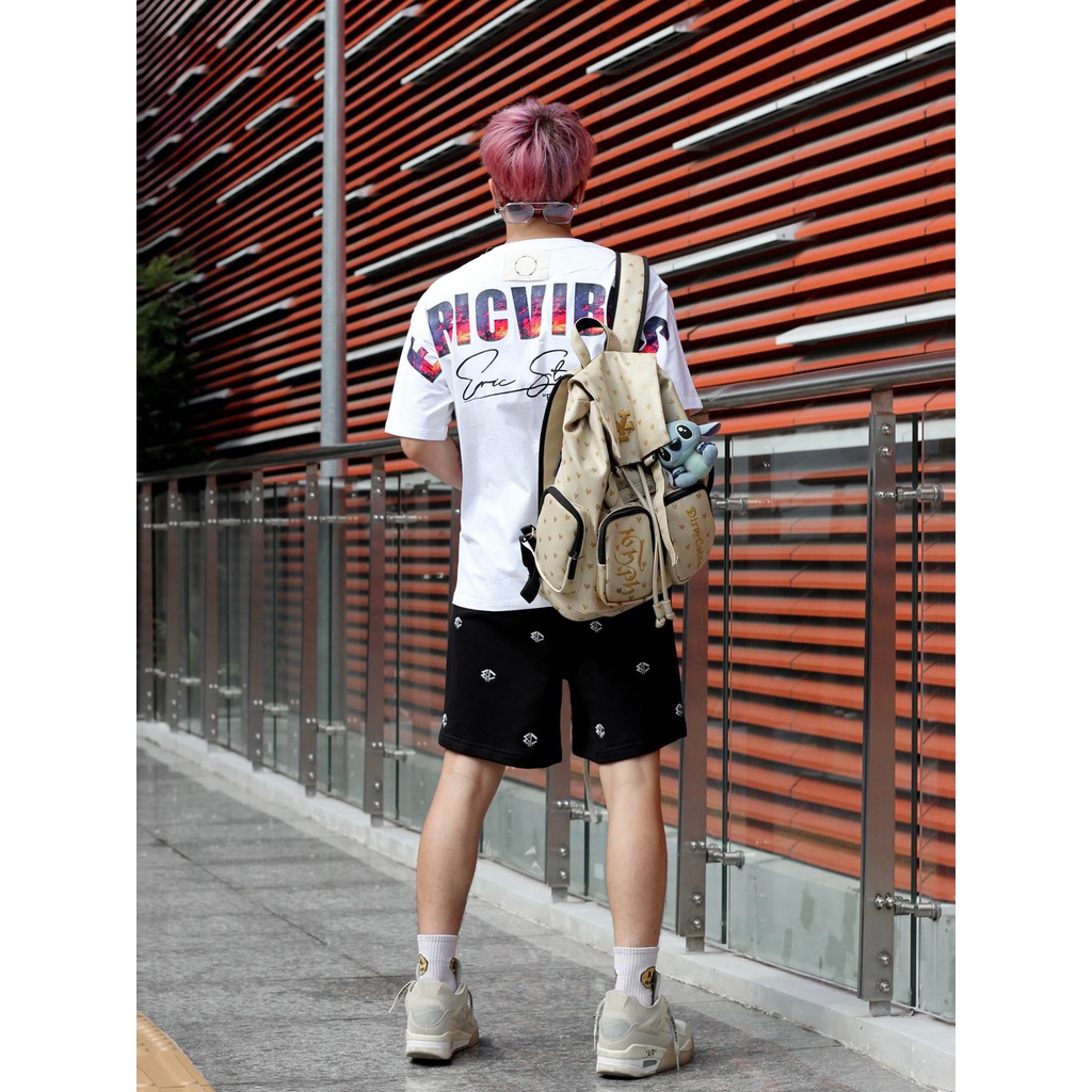 Áo THUN VIBES ERIC Dáng Rộng Oversize Dành Cho Nam Và Nữ