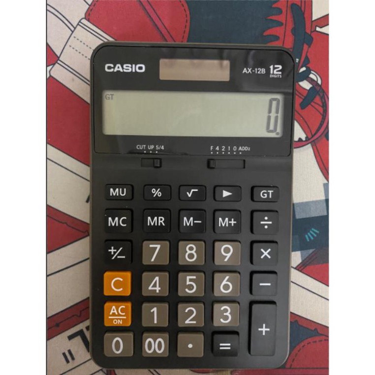 [Có sẵn] [Ảnh thật] Máy Tính Để Bàn AX-12B - Máy tính Casio Cầm Tay Để Bàn Tính Cho Shop - Bảo hành 6 tháng