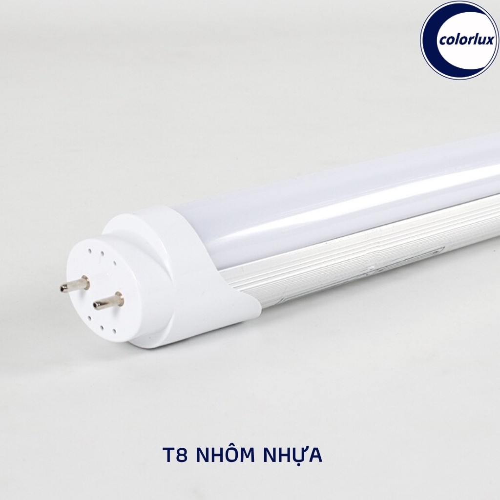 Combo 4 Bóng Đèn Led Tube T8 Nhôm Nhựa - Thủy Tinh Colorlux Siêu Sáng, Siêu Bền | BigBuy360 - bigbuy360.vn