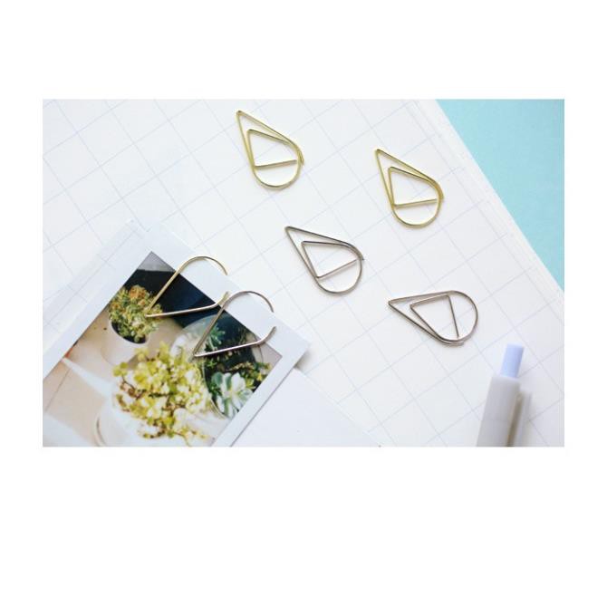 Kẹp giấy GALANO kim kẹp giấy kiêm bookmark sổ kim loại họa tiết đáng yêu nhiều màu tiện dụng SC-001345