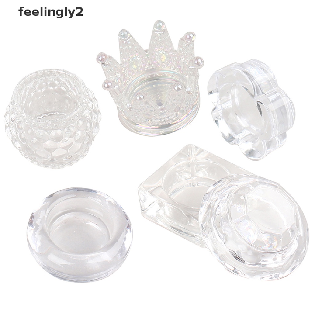 Giá Đỡ Cốc Thủy Tinh Mini Đựng Dung Dịch Làm Móng