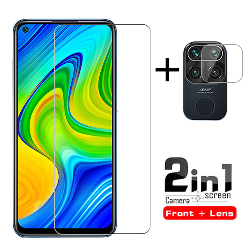 Set 2 Kính Cường Lực Bảo Vệ Camera Điện Thoại Xiaomi Redmi Note 9s Note 9 Pro Max / Note 9s