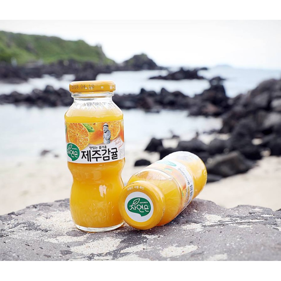 NƯỚC QUÝT ĐẢO JEJU 180ml -  자연은제주감귤 180ml