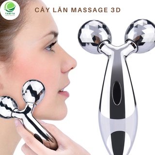 Cây lăn mát xa mặt 3d nâng cơ mặt giúp thon gọn tamita dhclmx3d1