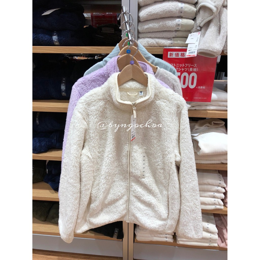 (Đủ bill & video mua hàng) Áo lông cừu kid Uni mua tại Nhật (mẹ và bé mặc được)