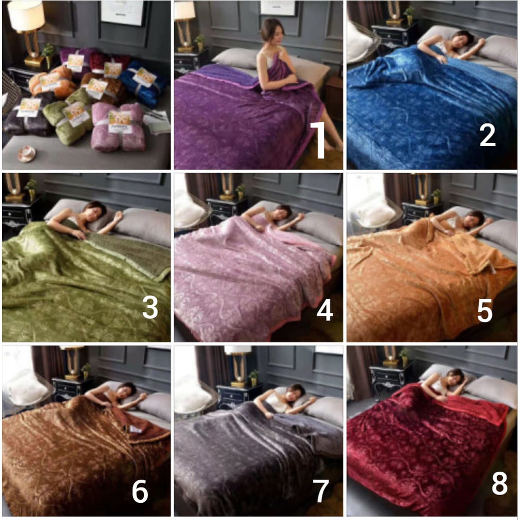 ( Mẫu mới 2019) Chăn lông cừu ép unimate