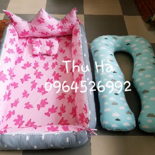 Gối chữ U cho bà bầu