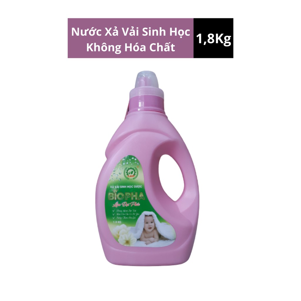 Nước Xả Vải - FreeShip - Nước Xả Vải Sinh Học 1,8Kg Lâm Đại Phúc - Không Hóa Chất - Top 10 Thương Hiệu Việt 2019