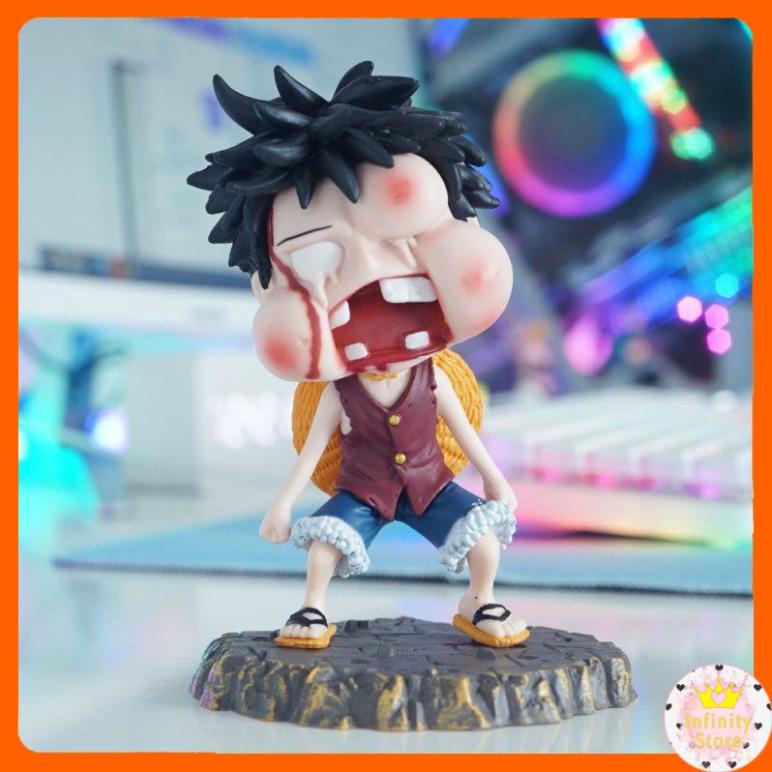 MÔ HÌNH LUFFY ĂN ĐẤM 12CM INFINY DECOR