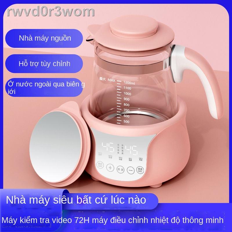 (HÀNG HOT)Khử trùng bình sữa trẻ em nhiệt độ không đổi Ấm đun nước nóng cho sơ sinh tạo bọt sữa, hâm cách nhiệt, máy mẹ